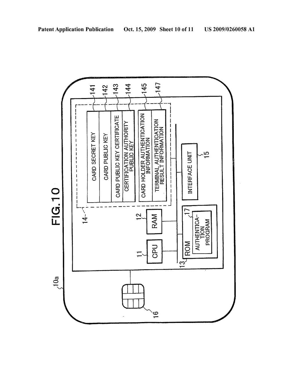 Validity checking system, validity checking method, information processing card, checking device, and authentication apparatus - diagram, schematic, and image 11