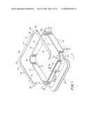 Apparatus Facilitating Application of Customized Portable Spa Surrounds by End Users diagram and image