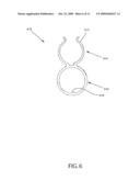 COMPRESSION TOOL MOUNTED COAXIAL CABLE RETAINING APPARATUS AND METHOD diagram and image