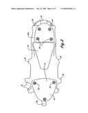 OVER-THE-SHOE DANCE TAP ATTACHMENT diagram and image