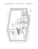 PACKAGING MACHINE FOR GOODS IN BLISTER SHELL MOLDINGS TO BE SEALED WITH A BLISTER FILM diagram and image