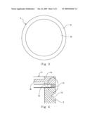 DIAPHRAGM ATTACHING STRUCTURE OF ELECTROSTATIC CAPACITY TYPE PRESSURE GAGE diagram and image