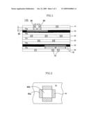 CIRCUIT BOARD AND SEMICONDUCTOR INTEGRATED CIRCUIT MODULE INCLUDING THE SAME diagram and image