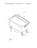 WASH BUCKET WITH INTEGRAL MEASURING diagram and image