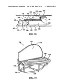 METHOD FOR PRODUCING CONTOURED COMPOSITE STRUCTURES AND STRUCTURES PRODUCED THEREBY diagram and image