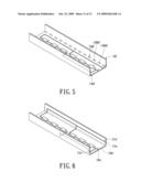 LED CHIP PACKAGE STRUCTURE USING A SUBSTRATE AS A LAMPSHADE AND METHOD FOR MAKING THE SAME diagram and image