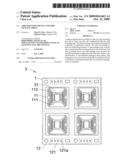 Chip mounting device and chip package array diagram and image