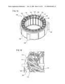 STATOR OF ROTATING ELECTRIC MACHINE, AND COMPONENT FOR USE IN STATOR diagram and image