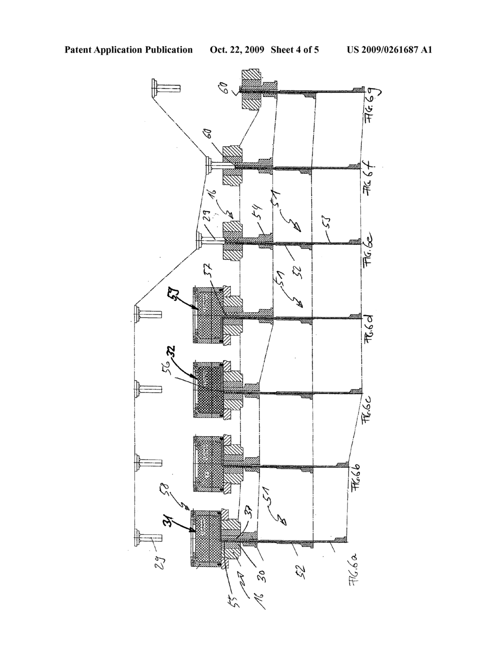 METHOD AND DEVICE FOR MANUFACTURING A MULTILAYER COMPRESSION MOULDED ELEMENT - diagram, schematic, and image 05