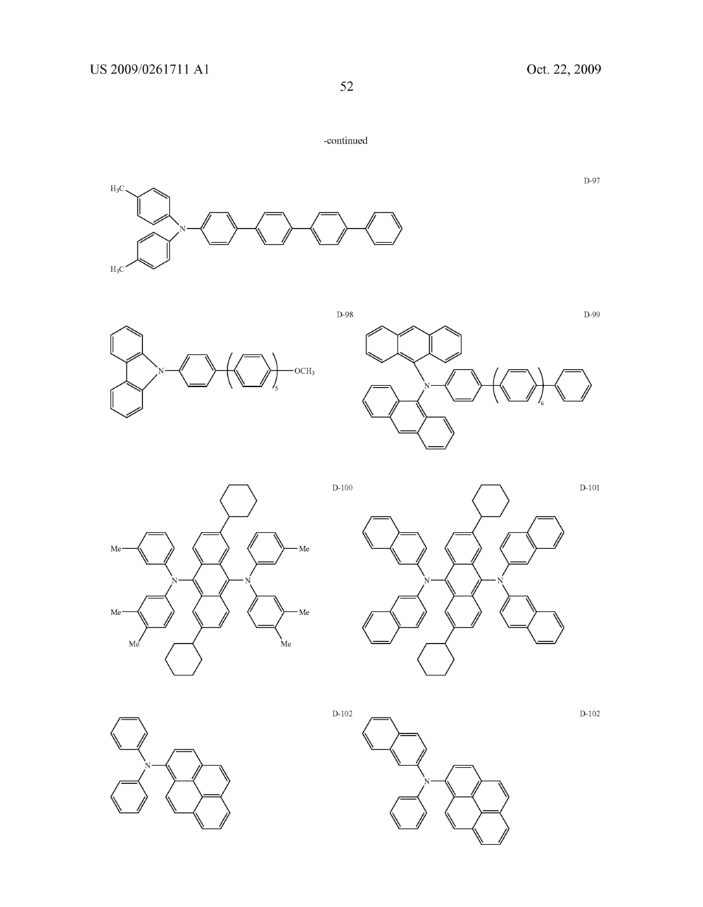 ASYMMETRIC FLUORENE DERIVATIVE AND ORGANIC ELECTROLUMINESCENT ELEMENT CONTAINING THE SAME - diagram, schematic, and image 53