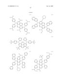 ASYMMETRIC FLUORENE DERIVATIVE AND ORGANIC ELECTROLUMINESCENT ELEMENT CONTAINING THE SAME diagram and image