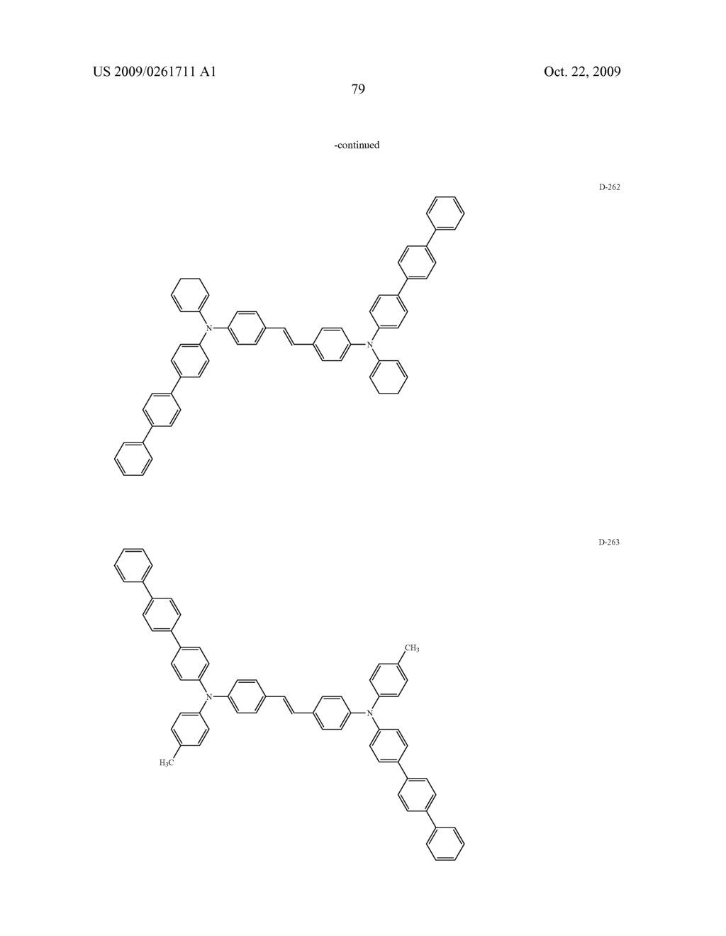 ASYMMETRIC FLUORENE DERIVATIVE AND ORGANIC ELECTROLUMINESCENT ELEMENT CONTAINING THE SAME - diagram, schematic, and image 80