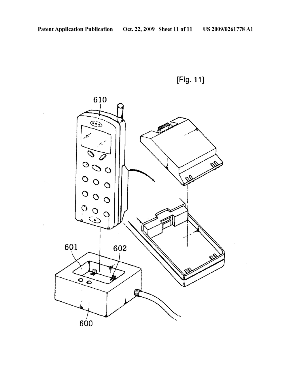 Non-Contact Charger Available Of Wireless Data and Power Transmission, Charging Battery-Pack and Mobile Device Using Non-Contact Charger - diagram, schematic, and image 12