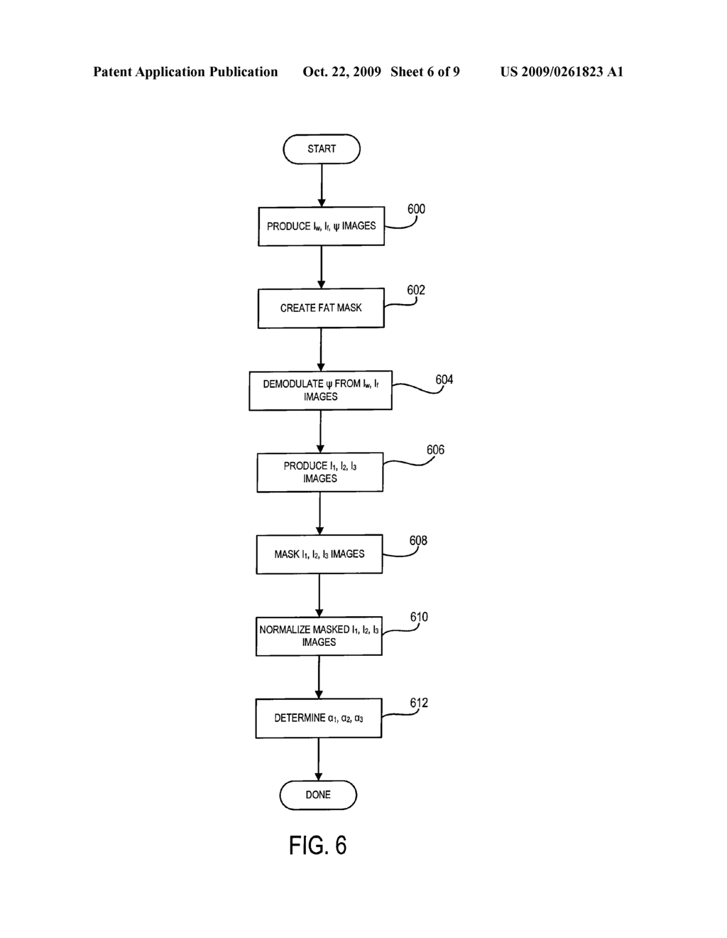 METHOD FOR WATER-FAT SEPARATION AND T2* ESTIMATION IN AN MRI SYSTEM EMPLOYING MULTIPLE FAT SPECTRAL PEAKS AND FAT SPECTRUM SELF-CALIBRATION - diagram, schematic, and image 07