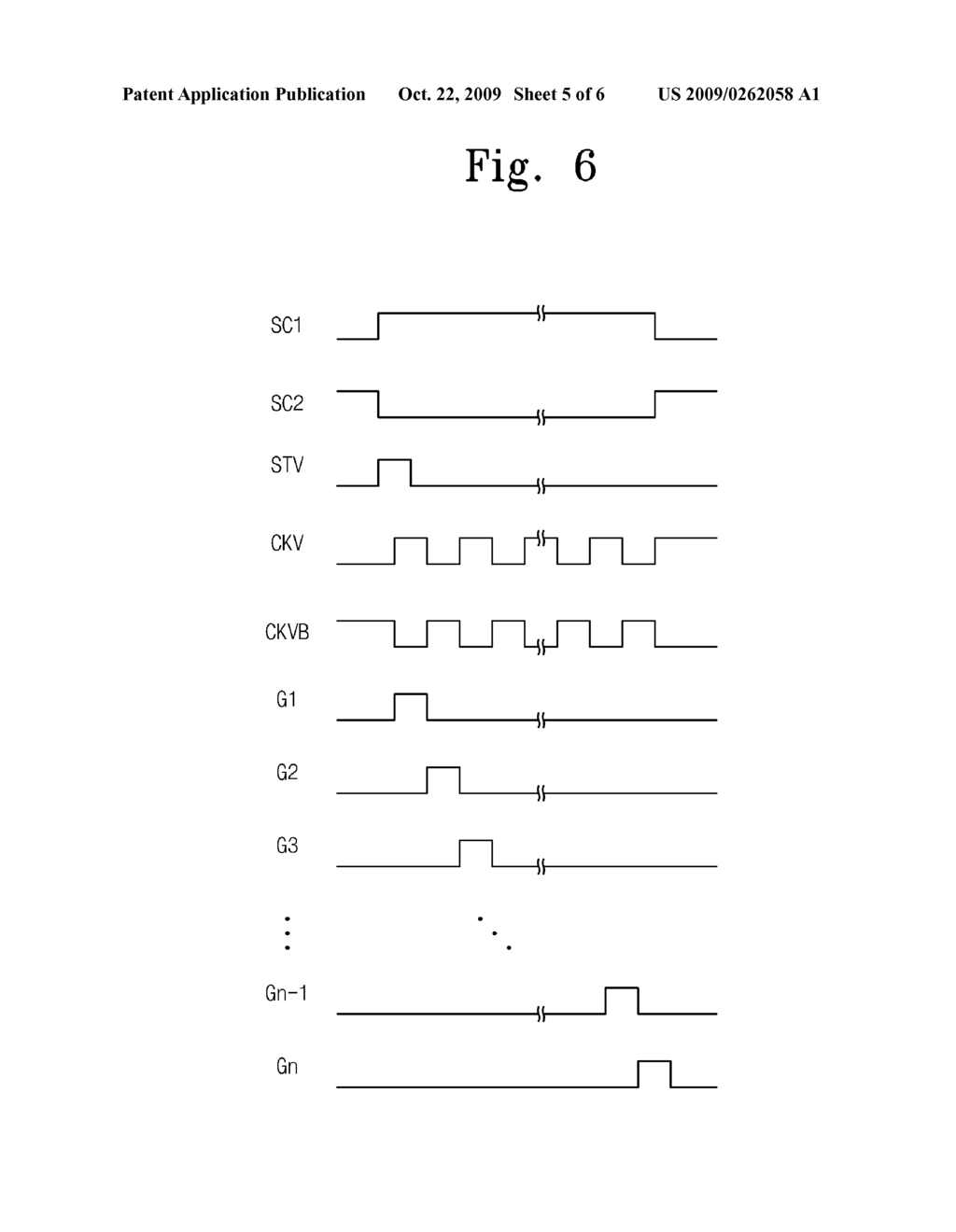 DISPLAY APPARATUS HAVING REDUCED KICKBACK VOLTAGE - diagram, schematic, and image 06