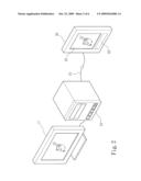 DISPLAY CONTROL SYSTEM PROVIDING SYNCHRONOUS VIDEO INFORMATION diagram and image