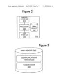 Method and system for rendering web pages on a wireless handset diagram and image