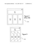 Method and system for rendering web pages on a wireless handset diagram and image