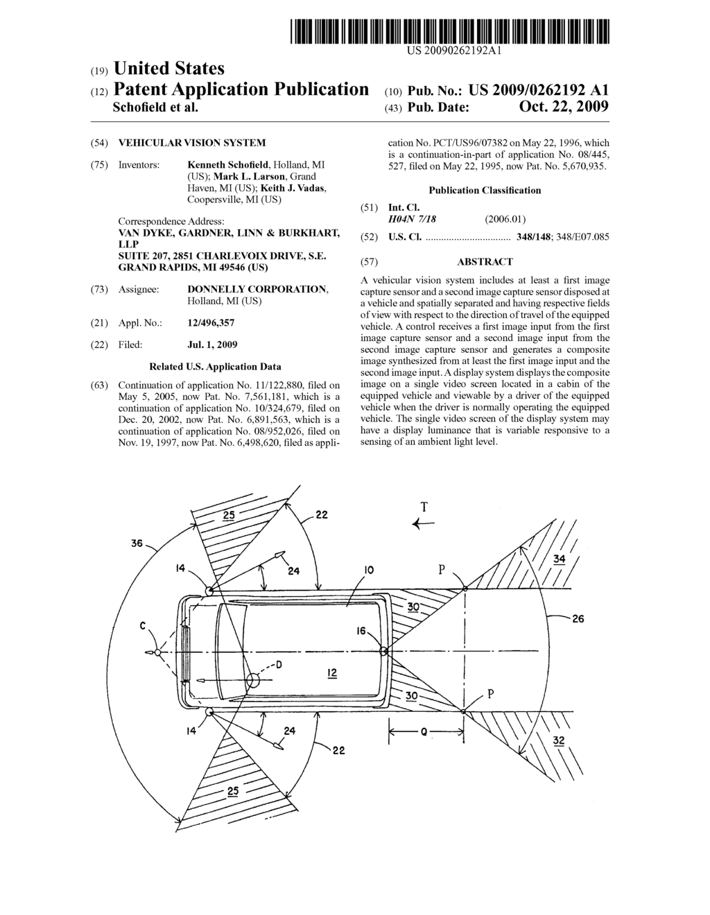 VEHICULAR VISION SYSTEM - diagram, schematic, and image 01