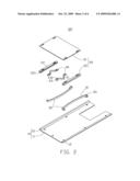 SLIDE MECHANISM FOR SLIDE-TYPE PORTABLE ELECTRONIC DEVICE diagram and image