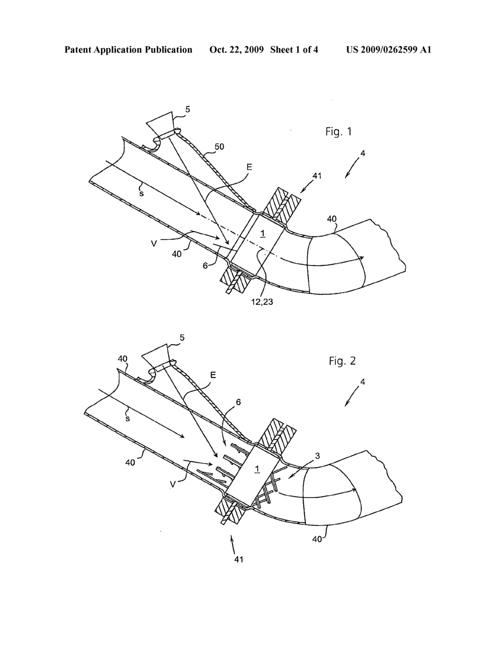 Method for mixing an exhaust gas flow - diagram, schematic, and image 02