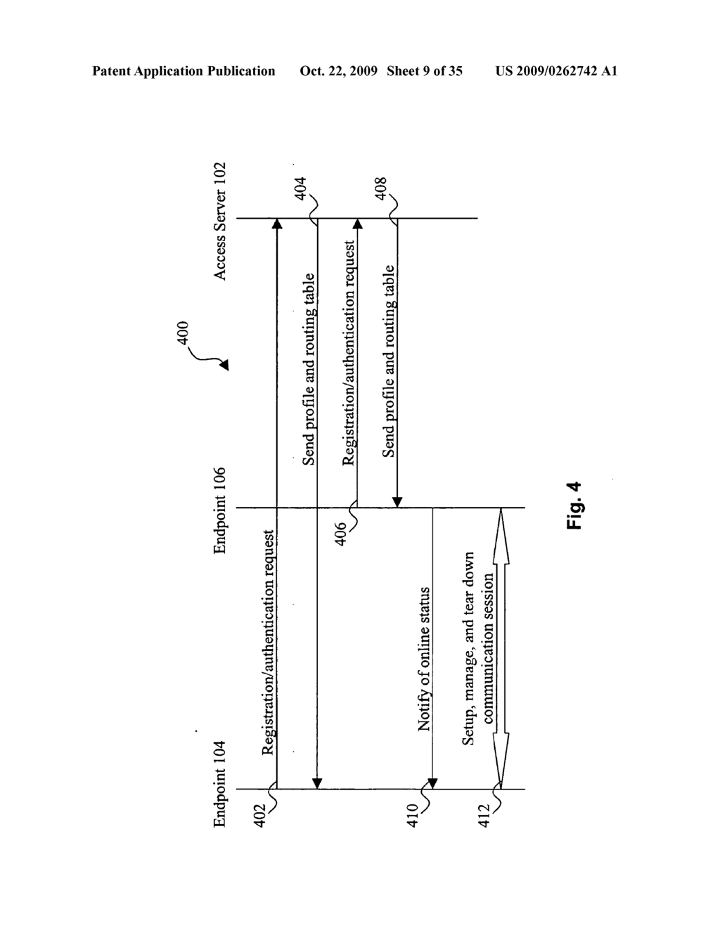 SYSTEM AND METHOD FOR TRAVERSING A NAT DEVICE FOR PEER-TO-PEER HYBRID COMMUNICATIONS - diagram, schematic, and image 10
