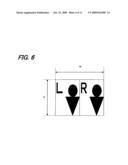 Stereoscopic image recording device and program diagram and image