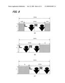 Stereoscopic image recording device and program diagram and image