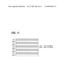 Stereoscopic image recording device and program diagram and image