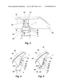 Feeder hopper, a method for locking the walls of a feeder hopper and a locking means diagram and image