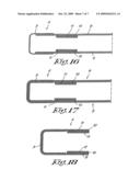 Method for Binding a Bundle of Loose Leaves or the Like and Binding Element, End Leaf or Cover Applied Thereby diagram and image