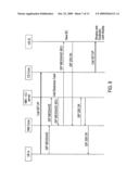 METHOD AND ARCHITECTURE TO DELIVER PRE-CUSTOMIZED BUSINESS CARD MULTIMEDIA CONTENTS THROUGH IMS-BASED PLMNS FOR IMPROVING THE EXISTING CALLING LINE IDENTIFICATION SERVICE diagram and image