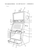 SLOT MACHINE DISPLAYING COUNT OF SYMBOLS DETERMINING PRIZE AND CONTROL METHOD THEREOF diagram and image