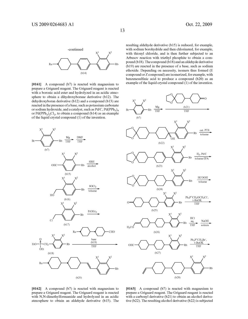 CHLOROFLUOROBENZENE LIQUID CRYSTAL COMPOUND, LIQUID CRYSTAL COMPOSITION, AND LIQUID CRYSTAL DISPLAY DEVICE - diagram, schematic, and image 14