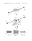 Liquid streaming devices for treating wounds, method of making such devices, and method of using such devices for treating wounds diagram and image