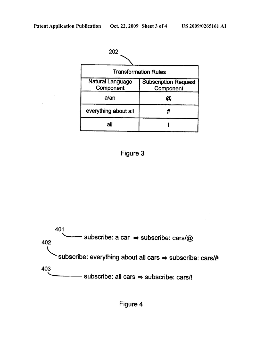 TRANSFORMING A NATURAL LANGUAGE REQUEST FOR MODIFYING A SET OF SUBSCRIPTIONS FOR A PUBLISH/SUBSCRIBE TOPIC STRING - diagram, schematic, and image 04