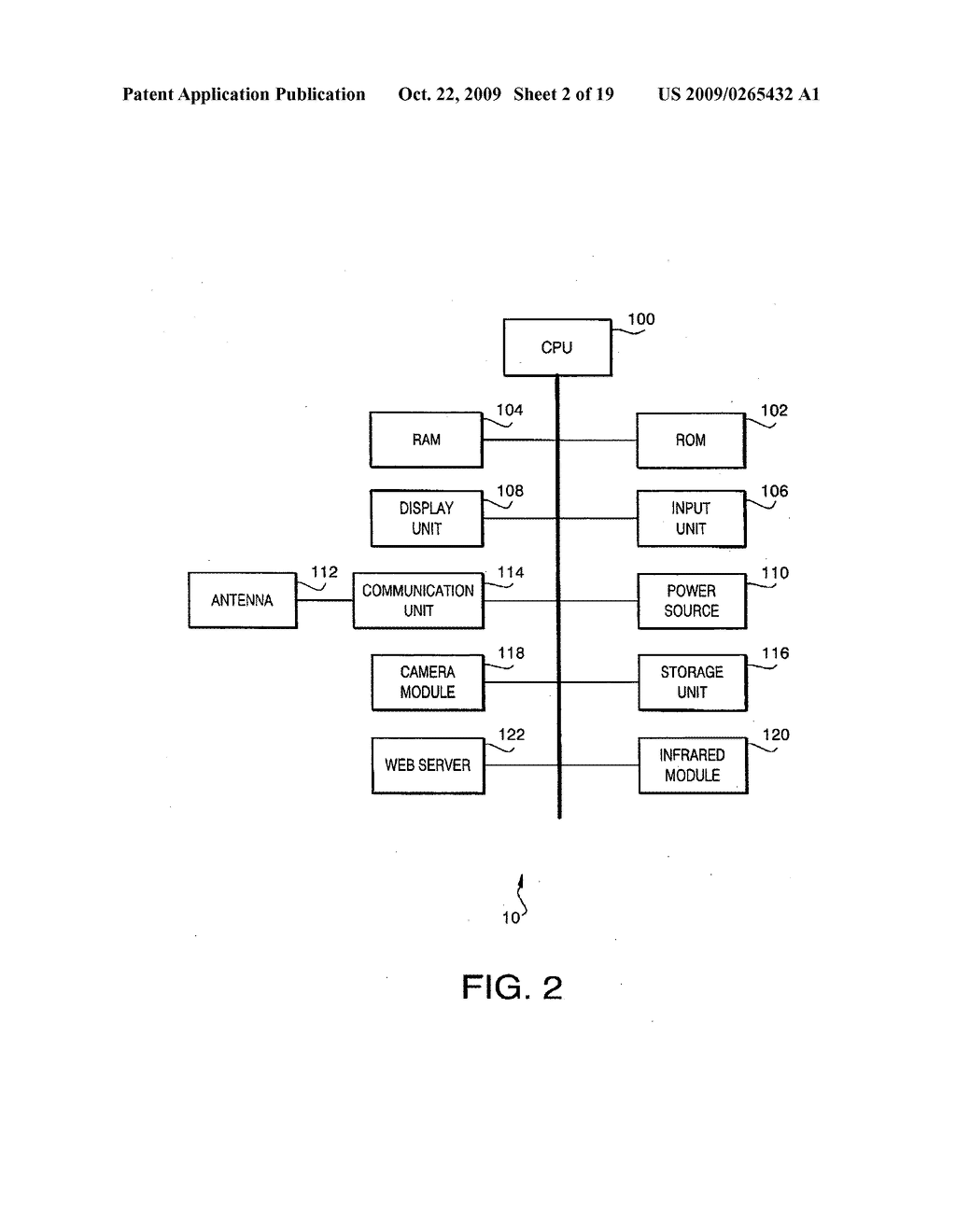 Communication system and communication terminal - diagram, schematic, and image 03