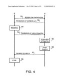 Communication system and communication terminal diagram and image