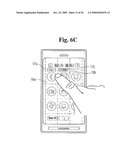 USER INTERFACE FOR A MOBILE DEVICE USING A USER S GESTURE IN THE PROXIMITY OF AN ELECTRONIC DEVICE diagram and image