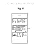 USER INTERFACE FOR A MOBILE DEVICE USING A USER S GESTURE IN THE PROXIMITY OF AN ELECTRONIC DEVICE diagram and image