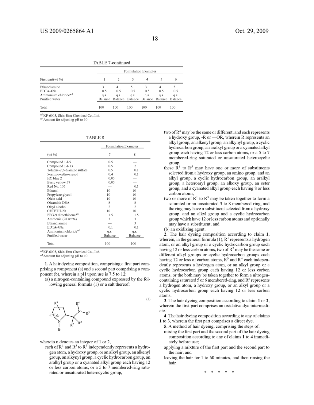 HAIR DYEING COMPOSITION - diagram, schematic, and image 19