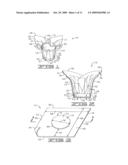 PLANT PACKAGE AND METHODS OF FORMING SAME USING A THERMOPLASTIC FLOWER POT diagram and image