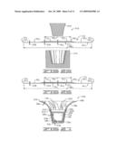 PLANT PACKAGE AND METHODS OF FORMING SAME USING A THERMOPLASTIC FLOWER POT diagram and image