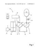 ARRANGEMENT FOR OPERATING A HYDRAULIC DEVICE diagram and image