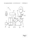 ARRANGEMENT FOR OPERATING A HYDRAULIC DEVICE diagram and image