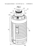 Punch device with adjustment subassembly as retrofit insert or as original equipment diagram and image