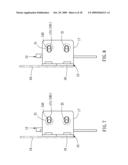 SPLITTING KNIFE ADJUSTMENT STRUCTURE FOR TABLE SAW diagram and image