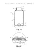 CONTAINER HAVING AN IDENTIFICATION DEVICE MOLDED THEREIN AND METHOD OF MAKING SAME diagram and image