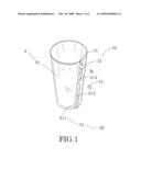 Recognition arrangement for disposable tableware diagram and image