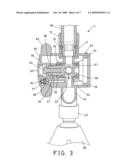 Holder device for shower head and nozzle diagram and image